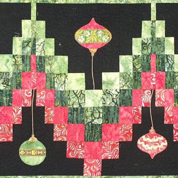 Christmas Bargello Table Runner Fabric Kit incl FREE pattern