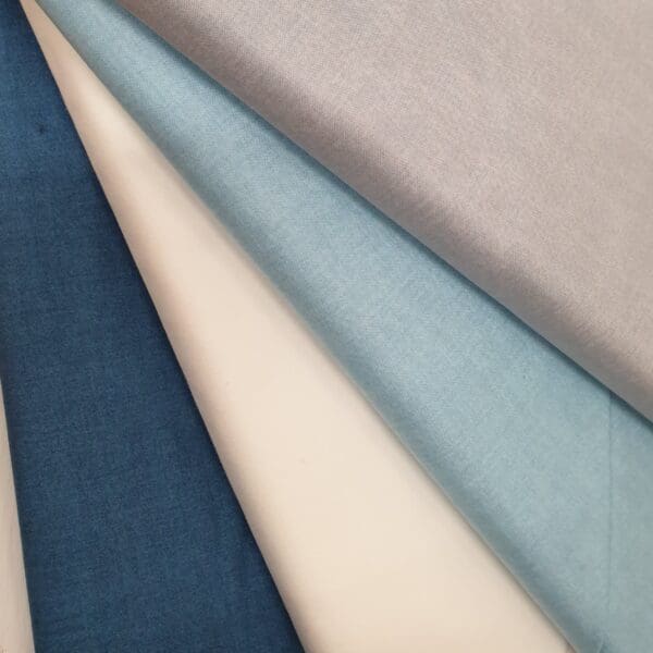 Cushion Fabric Kit – Plain Blues