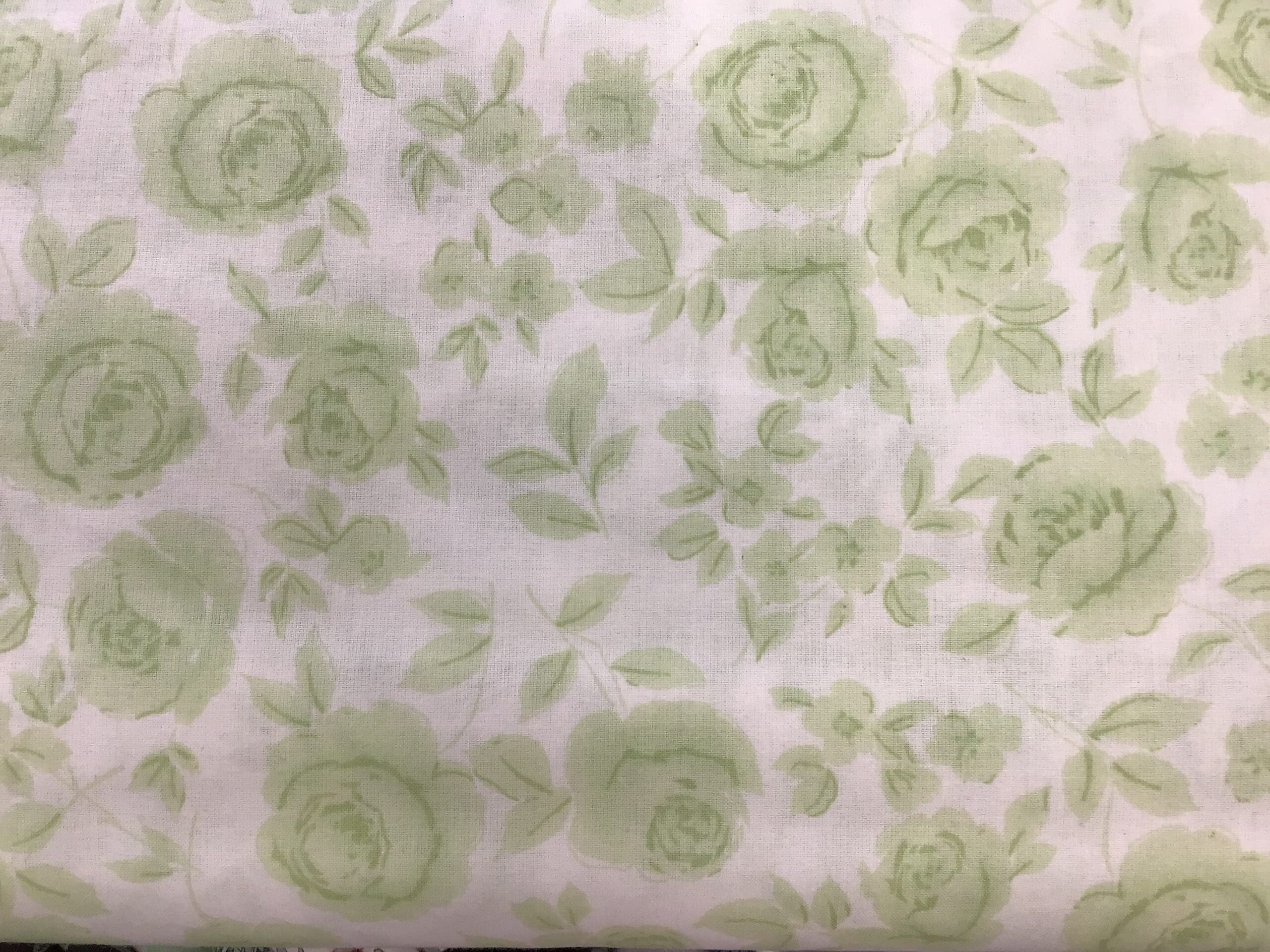 545166 FLOURISH ROSE by Henry Glass GREEN 545166 FLOURISH ROSE by Henry Glass GREEN
