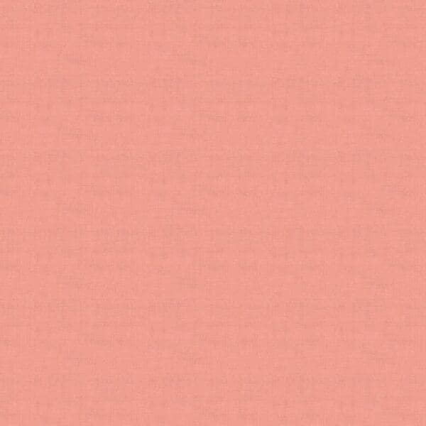 Linen Texture 1473P23 Blossom Pink Peach Plain Blender by Makower