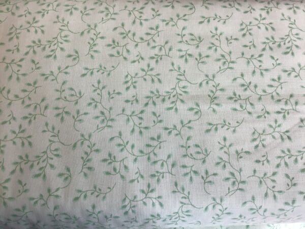 Folio 108” wide Quilt Back Green Sprig by Henry Glass fabrics
