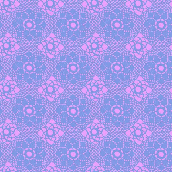 Crochet 9253P Purple weave by Alison Glass for Andover fabrics