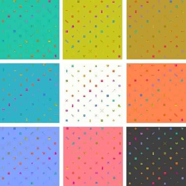 Alison Glass Trinkets Rainbow Bundle x 9 FQs