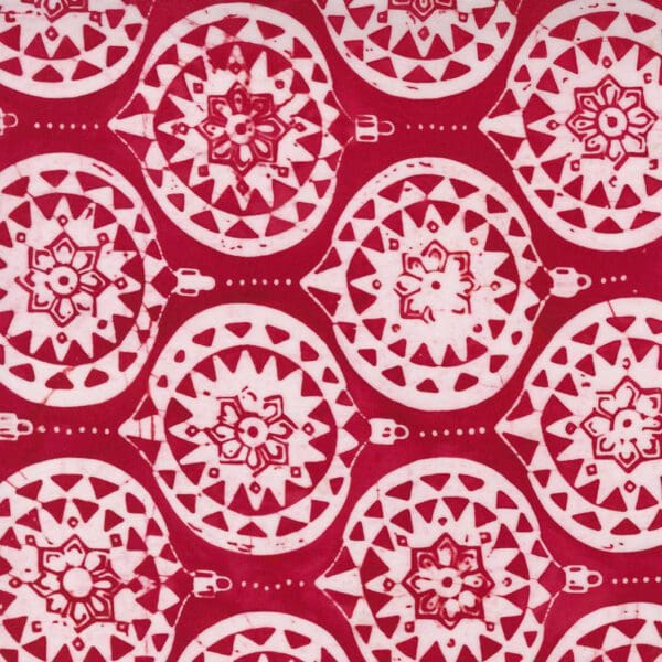 Felicity Batik 27311211 Red Baubles by Moda Fabrics