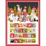 Yappy Christmas! Advent Calendar Price per 60cm panel
