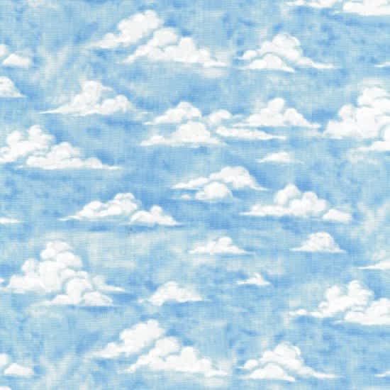 86530 Sky 102 Blue Clouds by Nutex fabrics