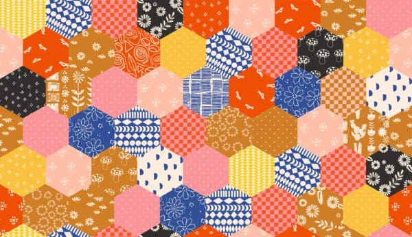 Honey Bundle 34 x Fat Quarters Tan, Pink, Blue Black Multi by Alexia Marcelle Abegg for Ruby Star Society fabrics