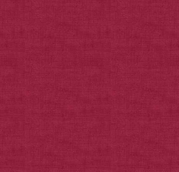 Linen Texture 1473R8 Dark Red Plain blender fabric by Makower Burgundy