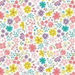Spring Treats A592.C1 Spring Floral white by Lewis and Irene