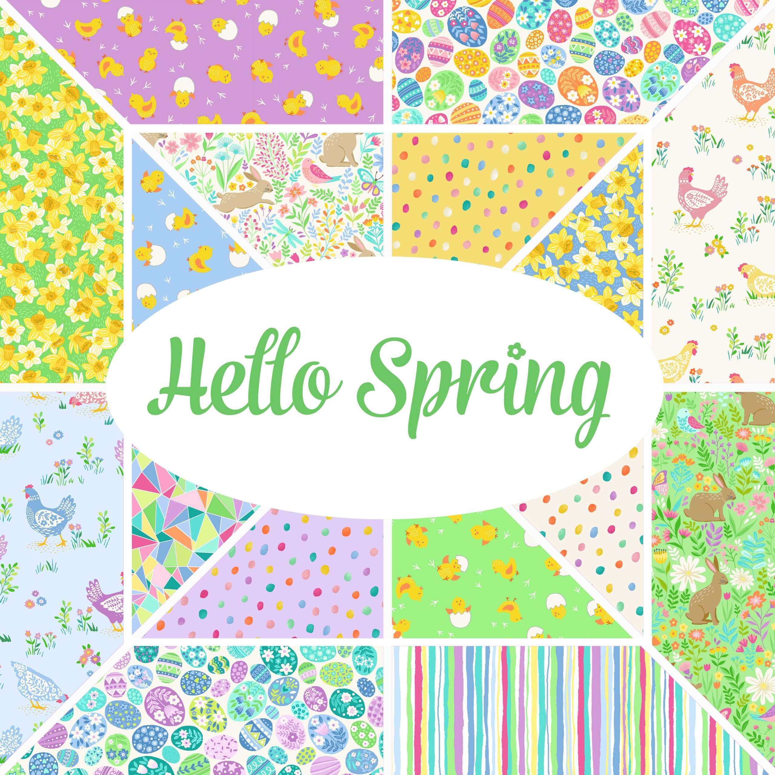 Hello Spring Bunny - Quilters Den