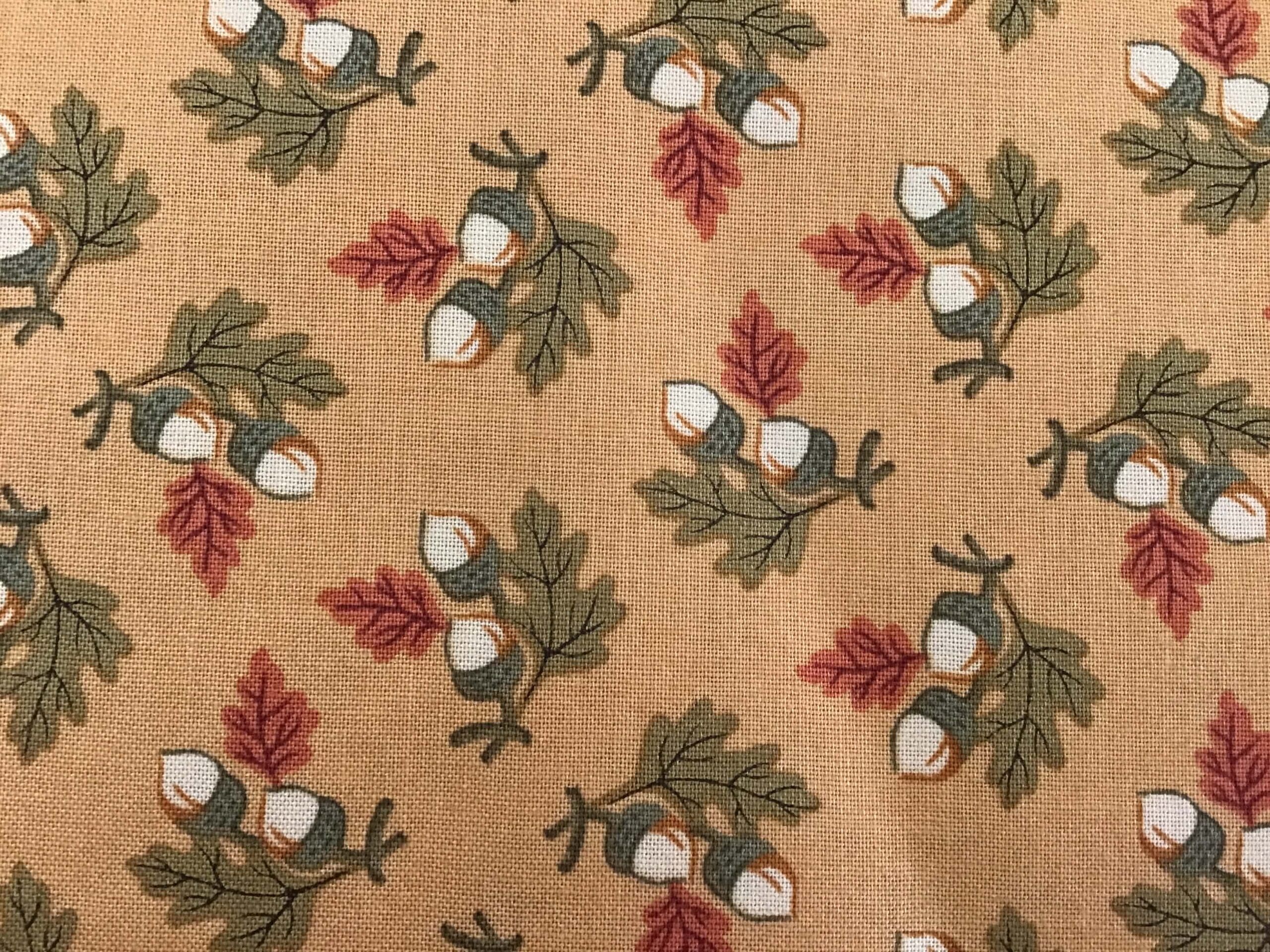 Autumn Woods 1545Y, Butternut Gathered Acorns  by Renee Nanneman Autumn Woods 1545Y, Butternut Gathered Acorns  by Renee Nanneman