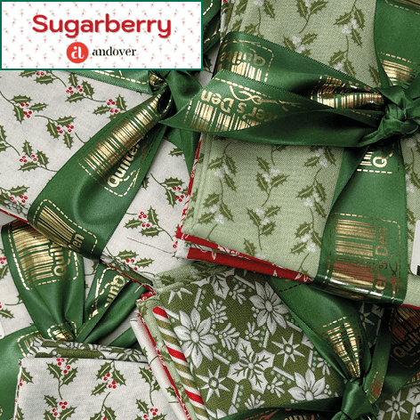 Sugarberry Christmas Bundle x 5 Fat Quarters