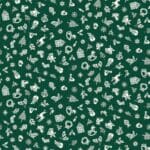 Scandi Charms – 113G Birds, Snowmen and Sleighs on green background – Andover/Makower