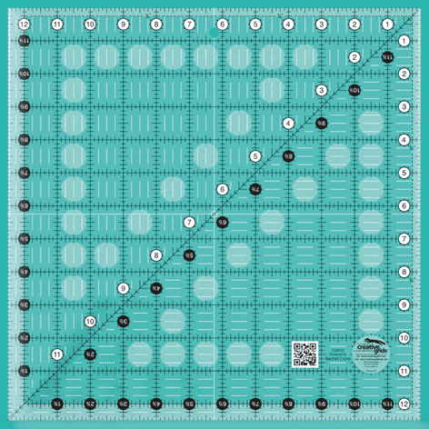 Creative Grids 12.5” square ruler