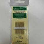 Clover Gold eye Appliqué Needles size 9