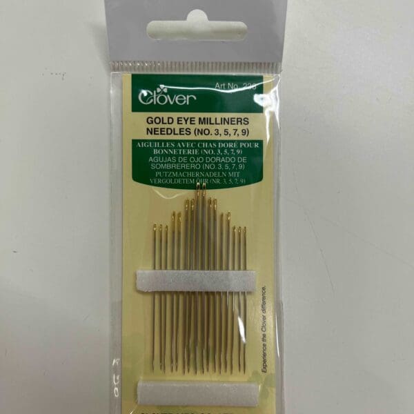 Clover Milliners Needles size 3-9 Clover Milliners Needles size 3-9