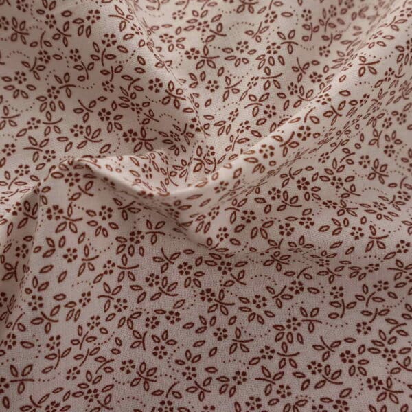 Ditsy Daisy ivory/camel fabric by Reynard Ditsy Daisy ivory/camel fabric by Reynard