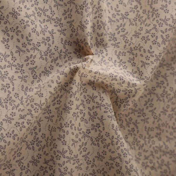 Ditsy Daisy natural/storm fabric by Reynard Ditsy Daisy natural/storm fabric by Reynard