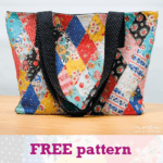 Jelly Roll Tote Bag FREE Pattern by Moda