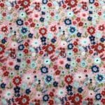 Hip Hip Hooray 70520/2 red and pink flowers on pink background