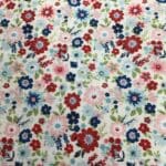 Hip Hip Hooray 70520/4 red and pink flowers on white background