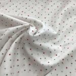 Magic Dot 108026 38 Christmas Extra Wide 108″ Moda tiny green/grey/red dots on white background