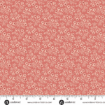 Forest Glen 10060E Woodruff Cinnabar red/pink fabric by Renee Nanneman