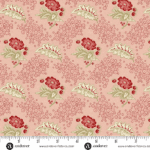 Forest Glen 10053E Camellia Quartz pink floral fabric by Renee Nanneman