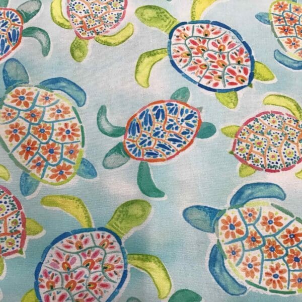 Sandsational 22927 Ikat Sea Turtles by 3 Wishes