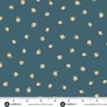 Harvest Home Petite Pumpkins 10117B cornflower by Andover teal