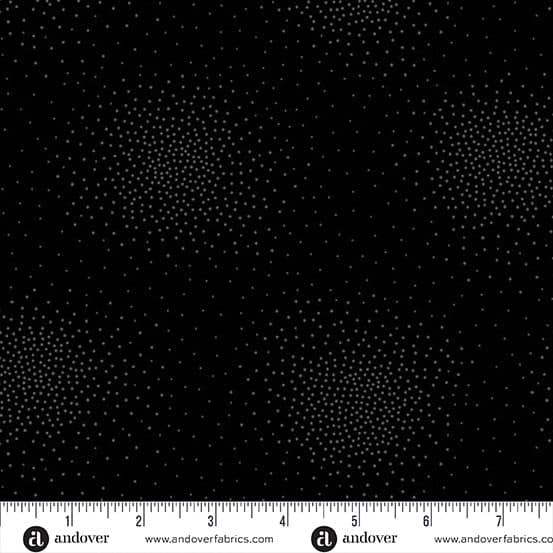 Spritz 2 10046K1 Carbon black fabric by Andover Spritz 2 10046K1 Carbon black fabric by Andover
