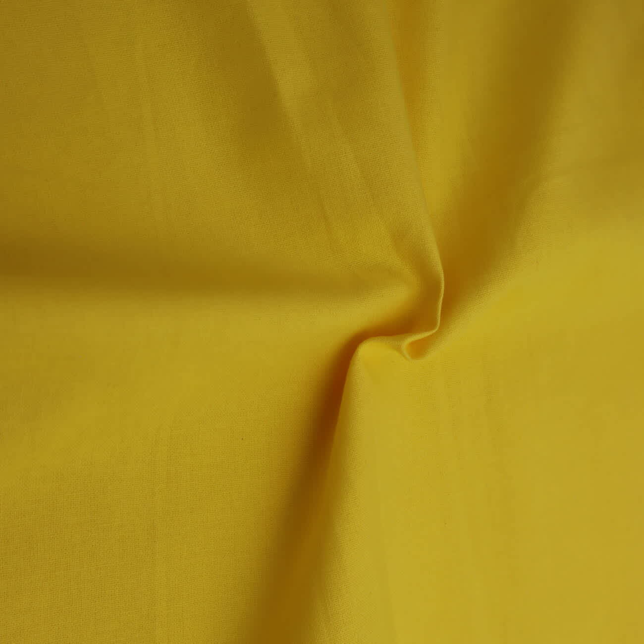 Plain Daffodil Yellow Solid Fabric by Reynard Plain Daffodil Yellow Solid Fabric by Reynard