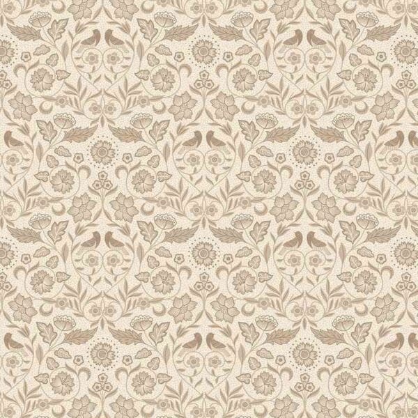 Isabella A854.1 small cream floral fabric by Lewis and Irene Isabella A854.1 small cream floral fabric by Lewis and Irene