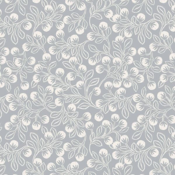 Secret Winter Garden Flannel A658.2 Snowberries grey by Lewis & Irene fabrics Secret Winter Garden Flannel A658.2 Snowberries grey by Lewis & Irene fabrics
